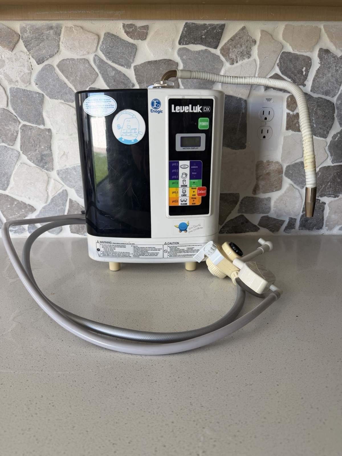 Enagic LeveLuk DX Water Ionizer countertop Kangen water machine with New Filter