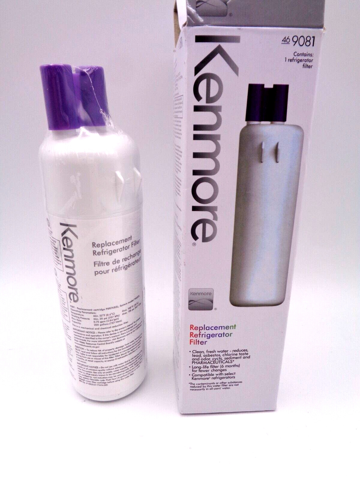 Kenmore 9081 Replacement Refrigerator Filter 469081, Kenmore 46-9081