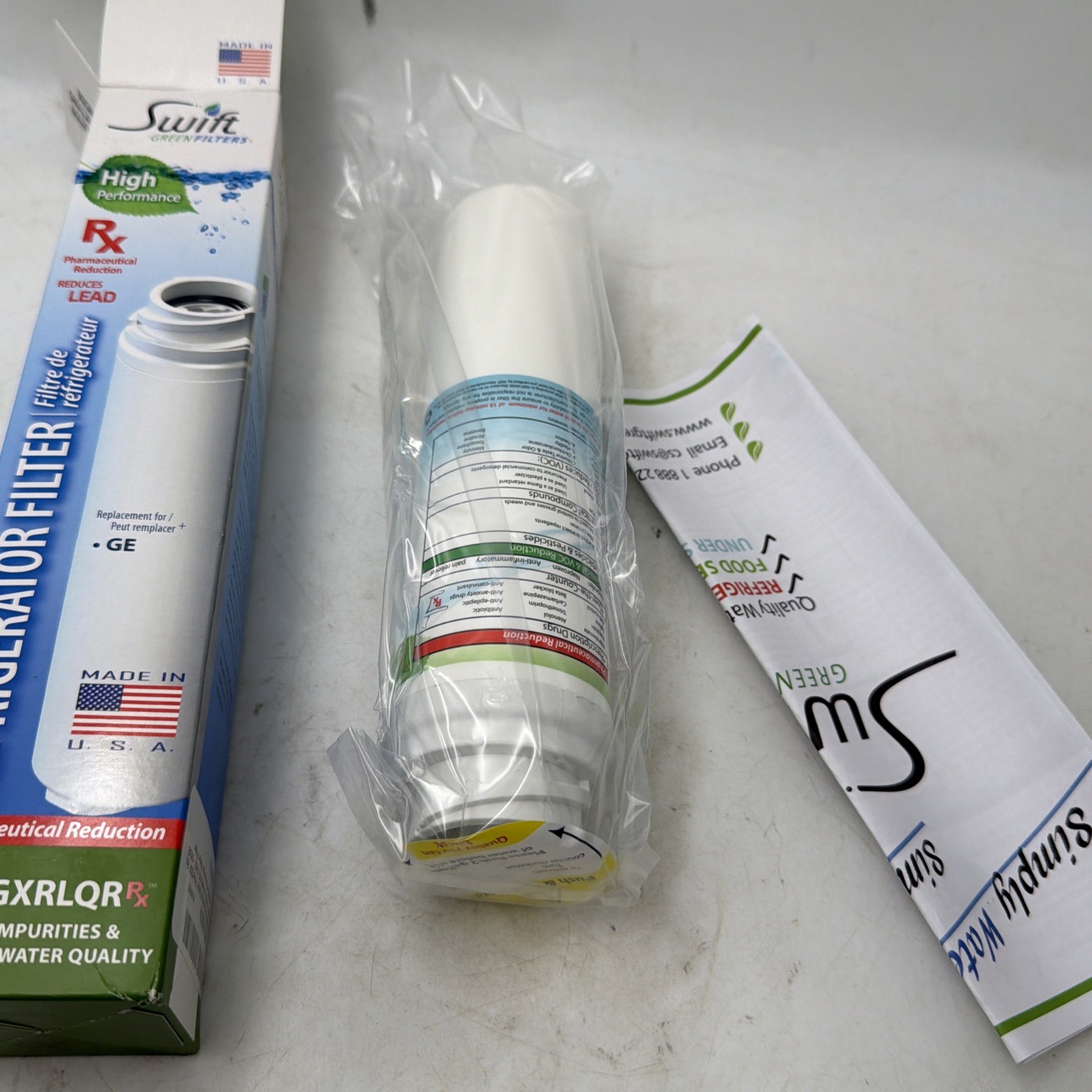 SGF-GXRLQR Compatible Commercial Water Filter for GE GXRLQR (1 Pack)