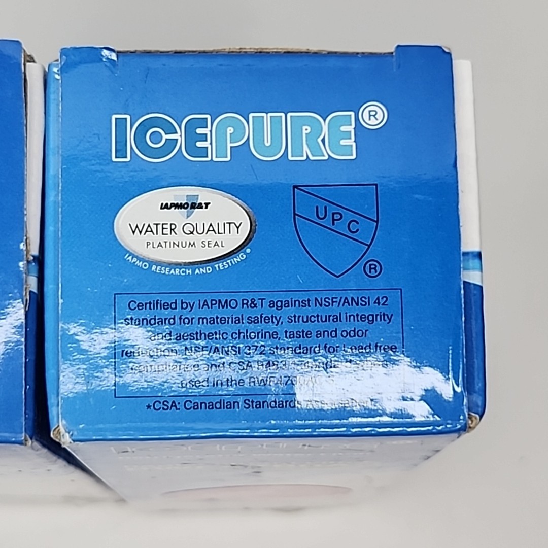 RWF4700AC Water Filter Fit for LT1000P, ADQ747935, LMXS28626D, LT1000PC 2PACK