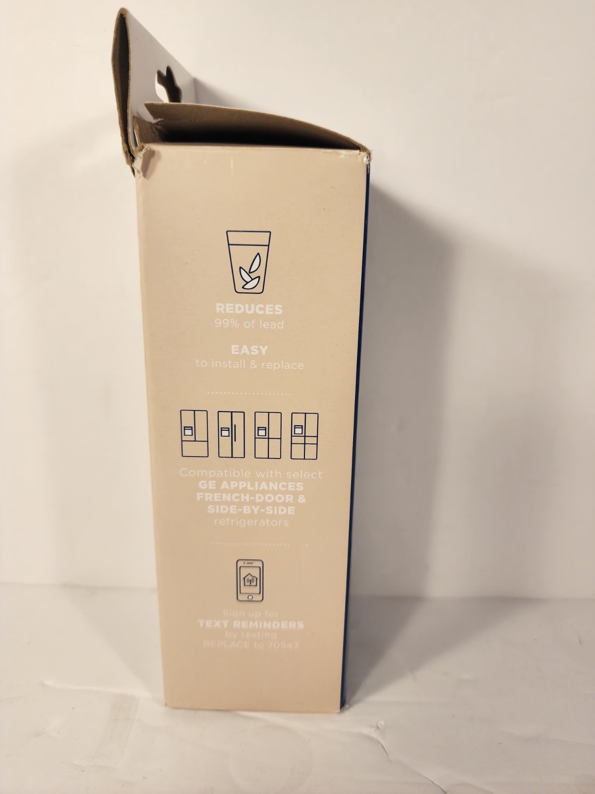 GE – Genuine XWFE Refrigerator Water Filter For Select French Door & Side-by-…