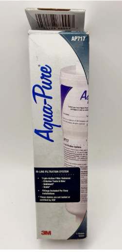 3M Aqua-Pure AP717 Inline Water Filter Replacement Cartridge New Boxed