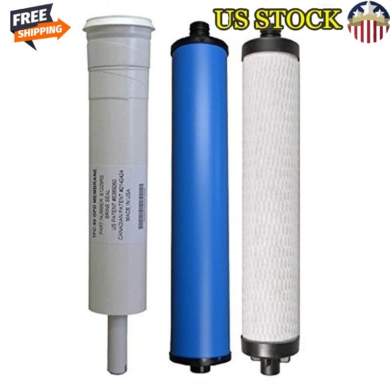 TFC-335 RO System Replacement Water Filter Kit Carbon Fiber NSF Certified New