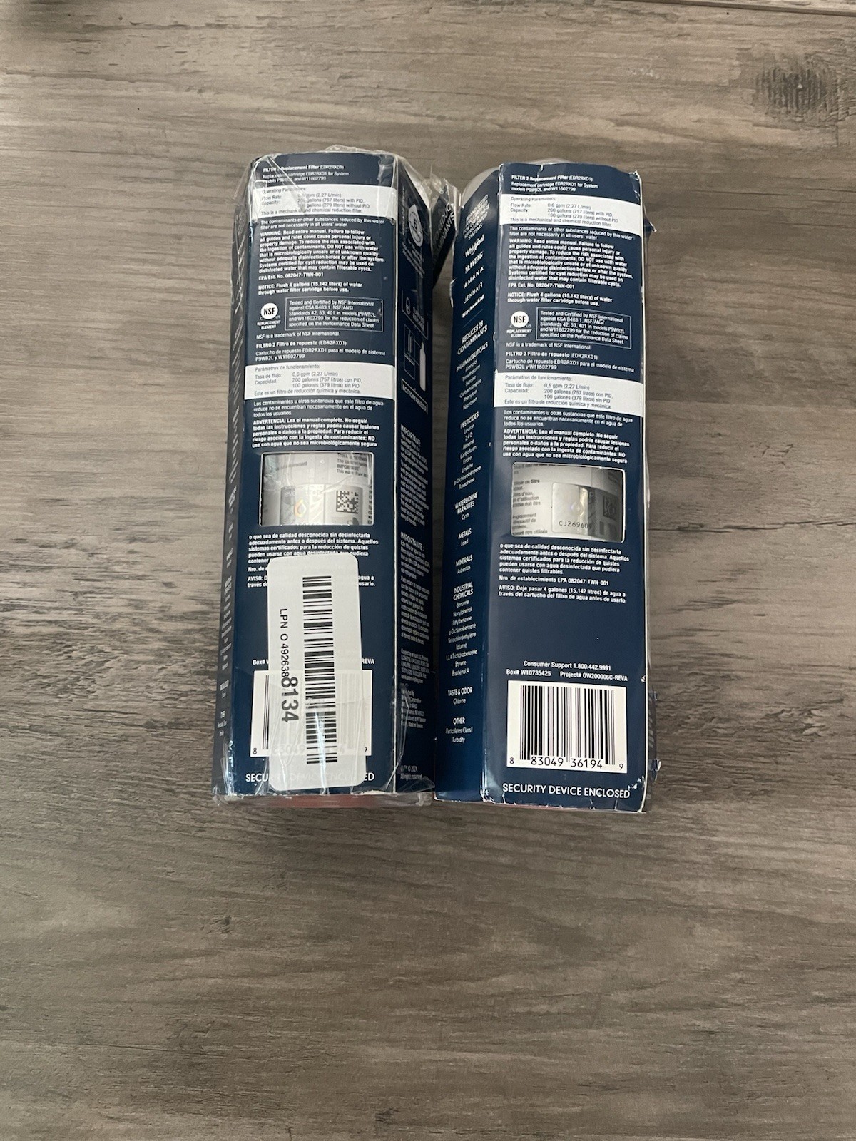 (2x) Everydrop Filter 2 Ice & Water Refrigerator Filter 28 Contaminant