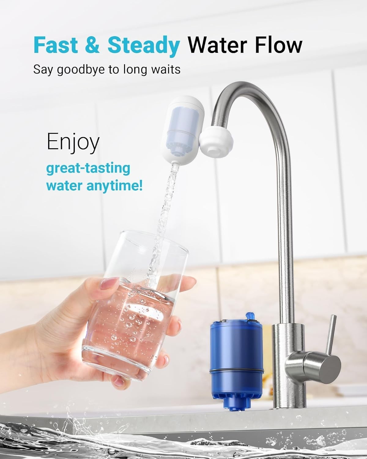 AQUA CREST 3 Pack Faucet Filter Replacement for All PUR®Plus, NSF 42 Certified-4
