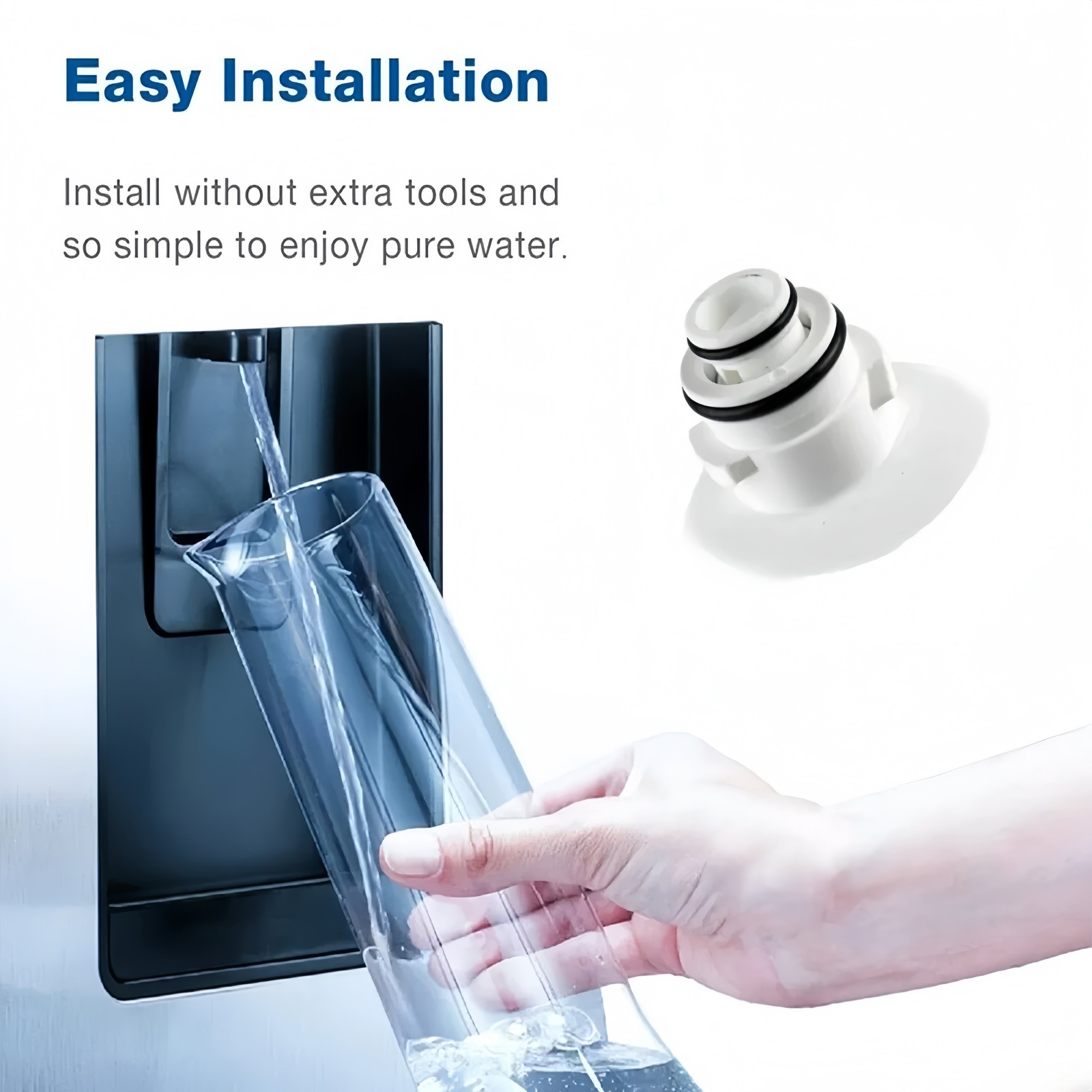 2x Bosch UltraClarity Pro Water Filter BORPLFTR50 WFC100MF #WFS200MF/WFS210MF