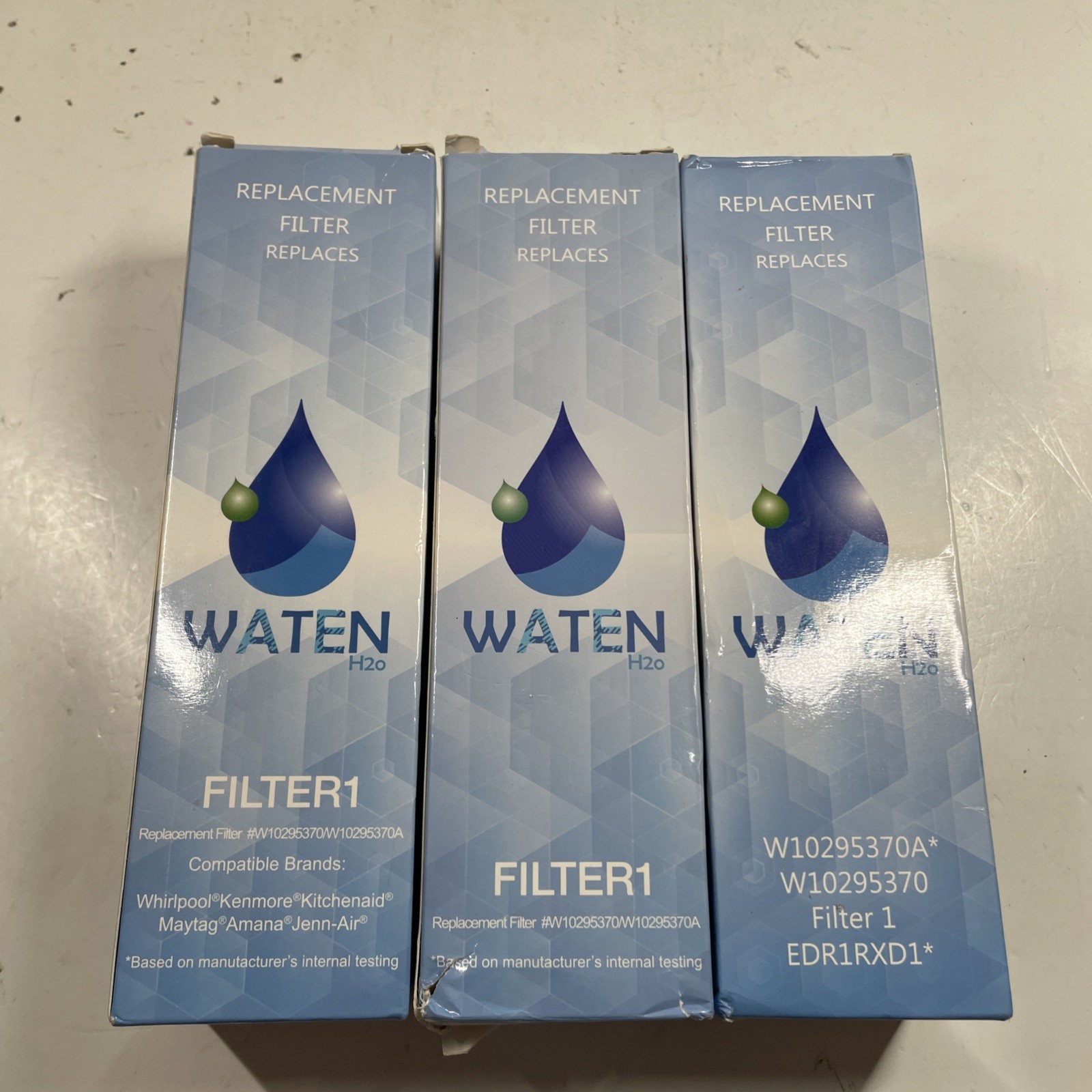 3 Pack For Kenmore 9081 Replacement Refrigerator Water Filter 46-9081 46-9930