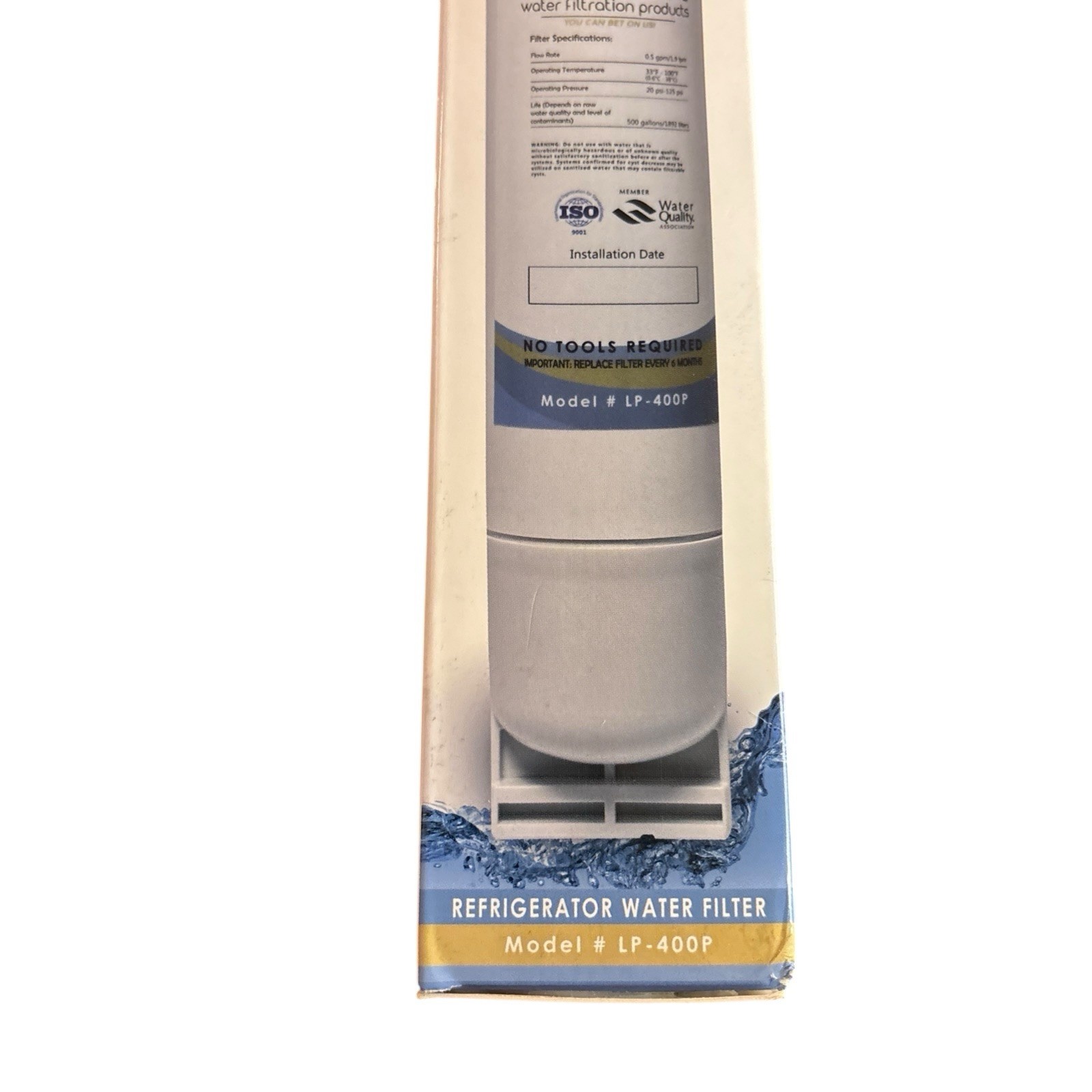 Bristi: Refrigerator Water Filter Model – #LP-400P – NEW – 500 Gallon/1892 Liter
