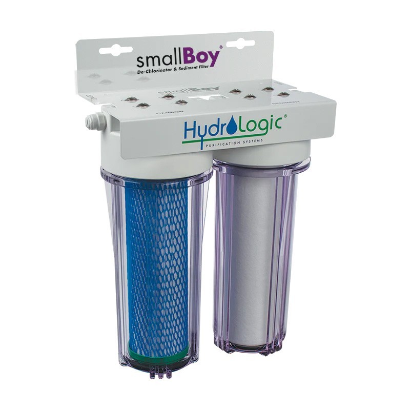 Hydro Logic Small Boy Water Filtration System De-Chlorinator Sediment Filter USA