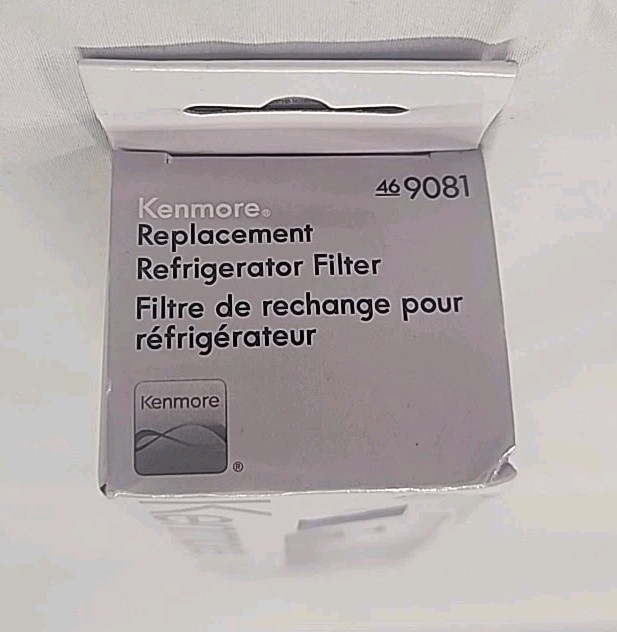 Kenmore 469081 Refrigerator Water Filter – White. New.