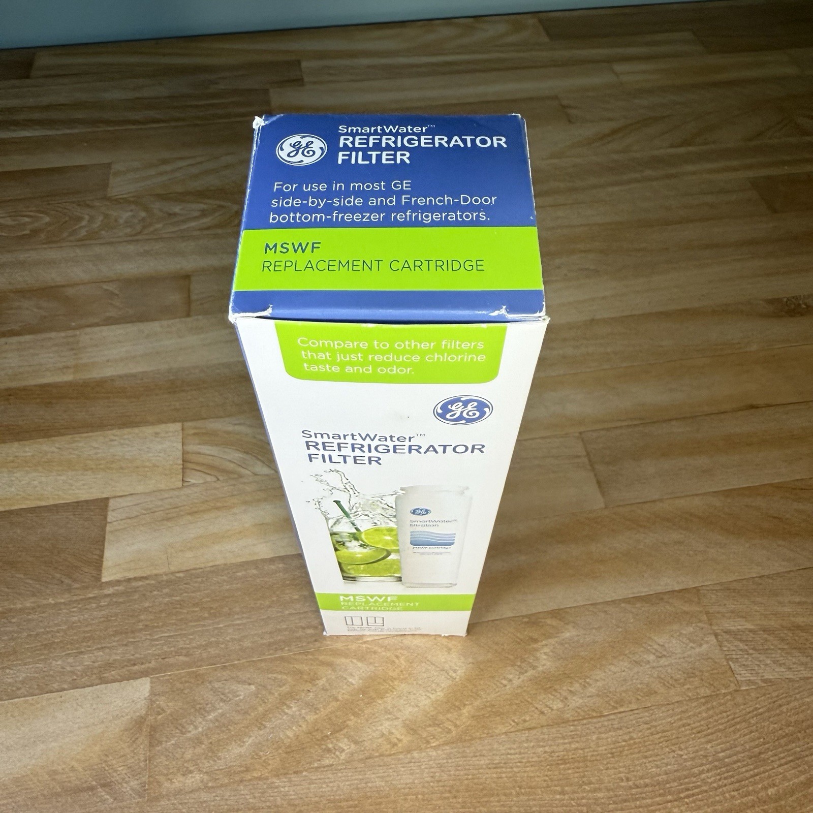 1 GE Genuine MSWF SmartWater Refrigerator Water Ice Filter Cartridge OEM SEALED