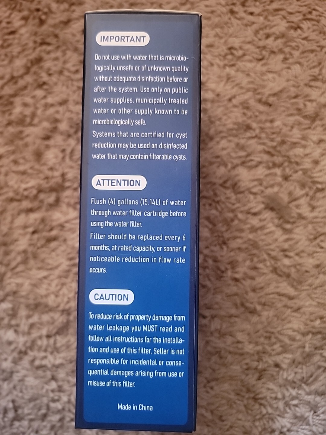 TEEHAY TH-05 Refrigerator Water Filter 1 Replacement (2 Pack) Kenmore 9930 9081