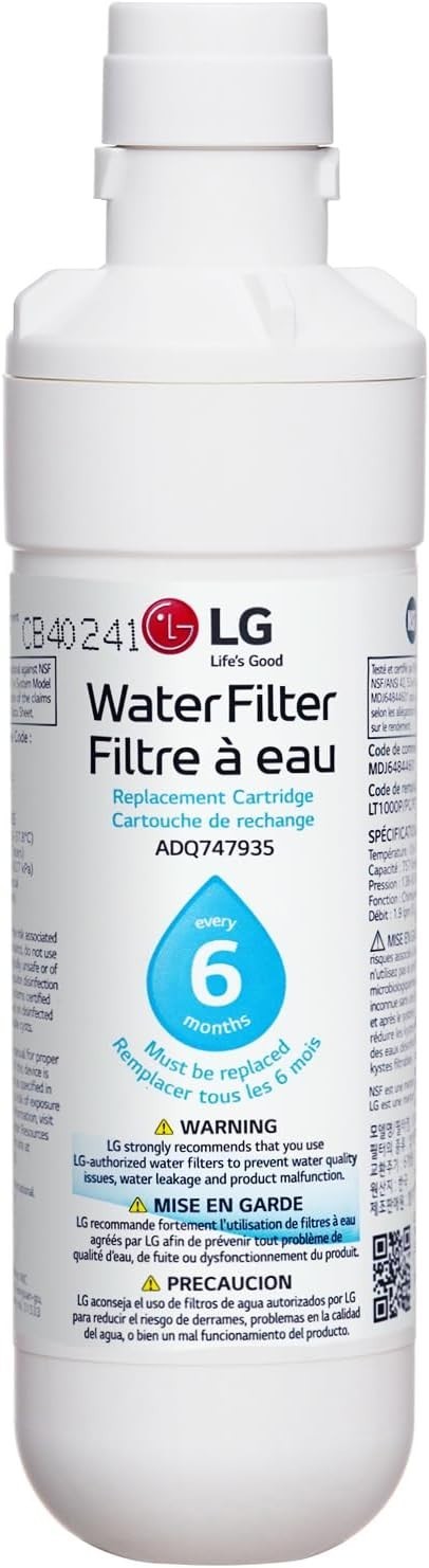 LG LT1000P Water Filter – ADQ747935 (White)