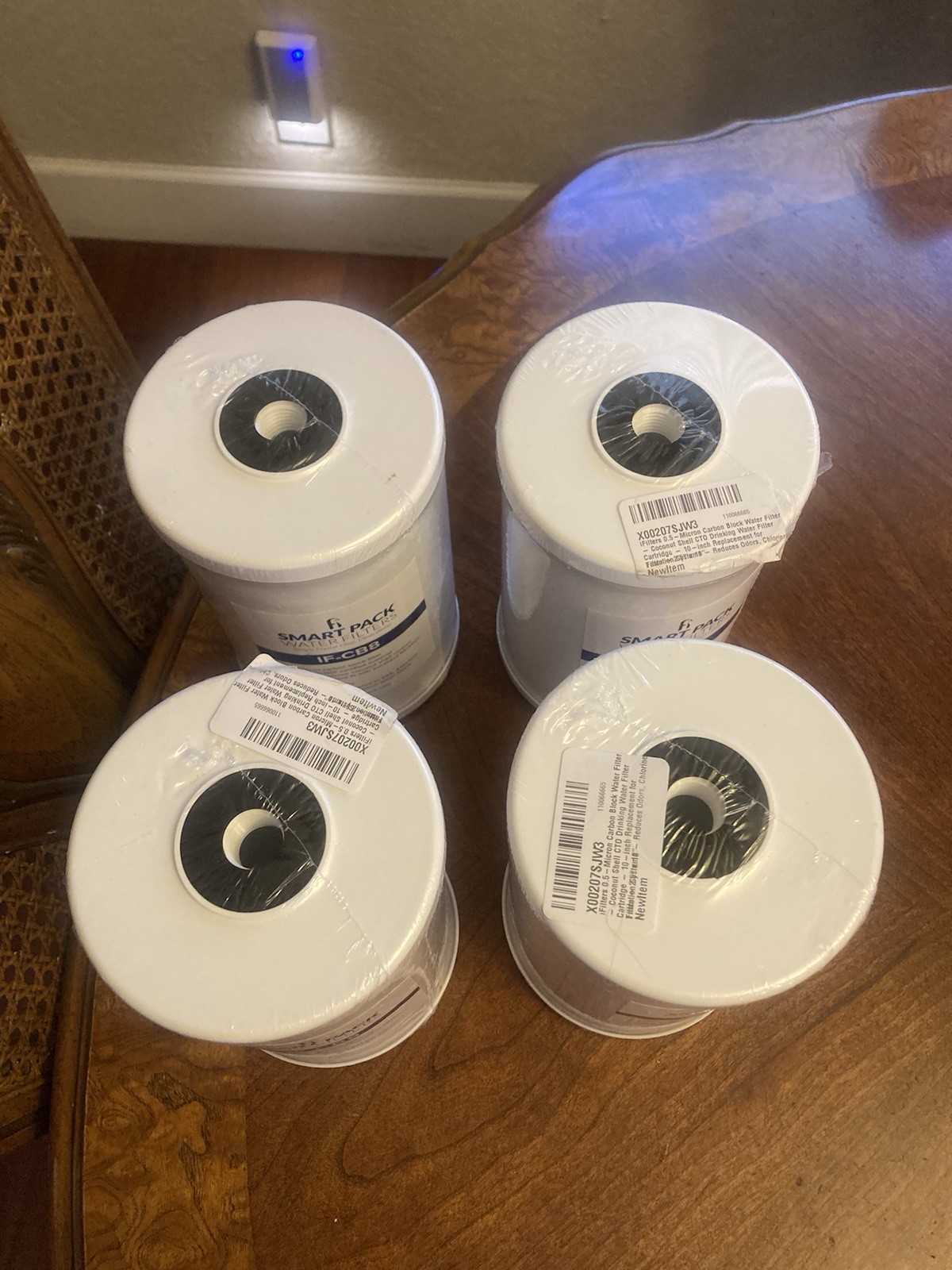 Smart Pack IF-CB8 Replacement Filters –0.5 Micron Carbon Block Lot Of 4 👋READ