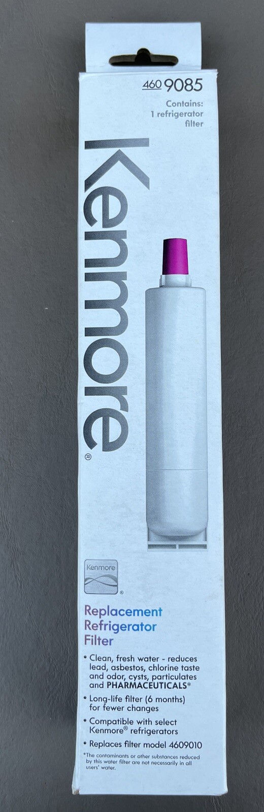 Kenmore 460- 9085 Replacement Refrigerator Water Filter replaces (4609010)