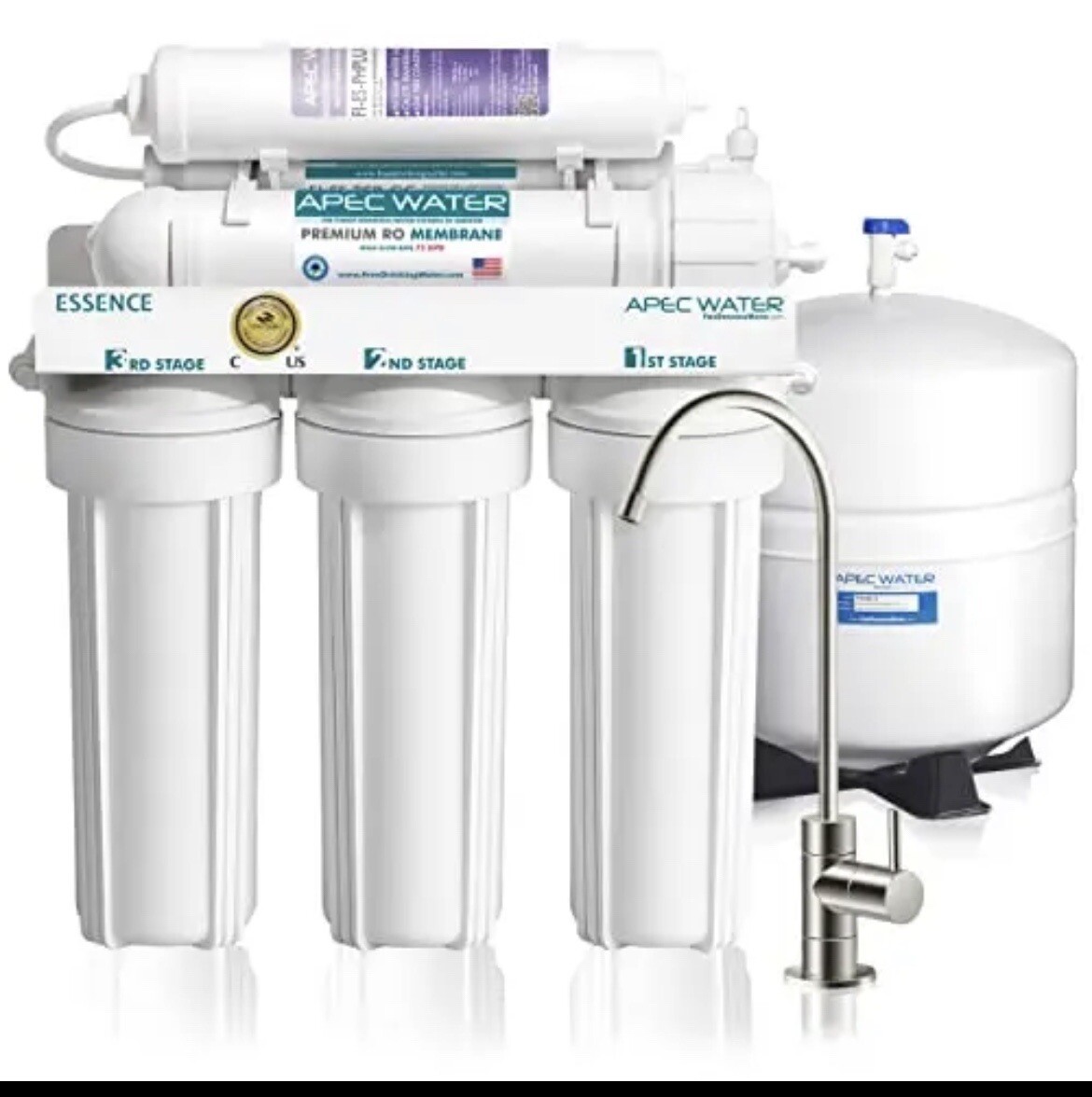 Apec ROES-PH75 Water Filter – White