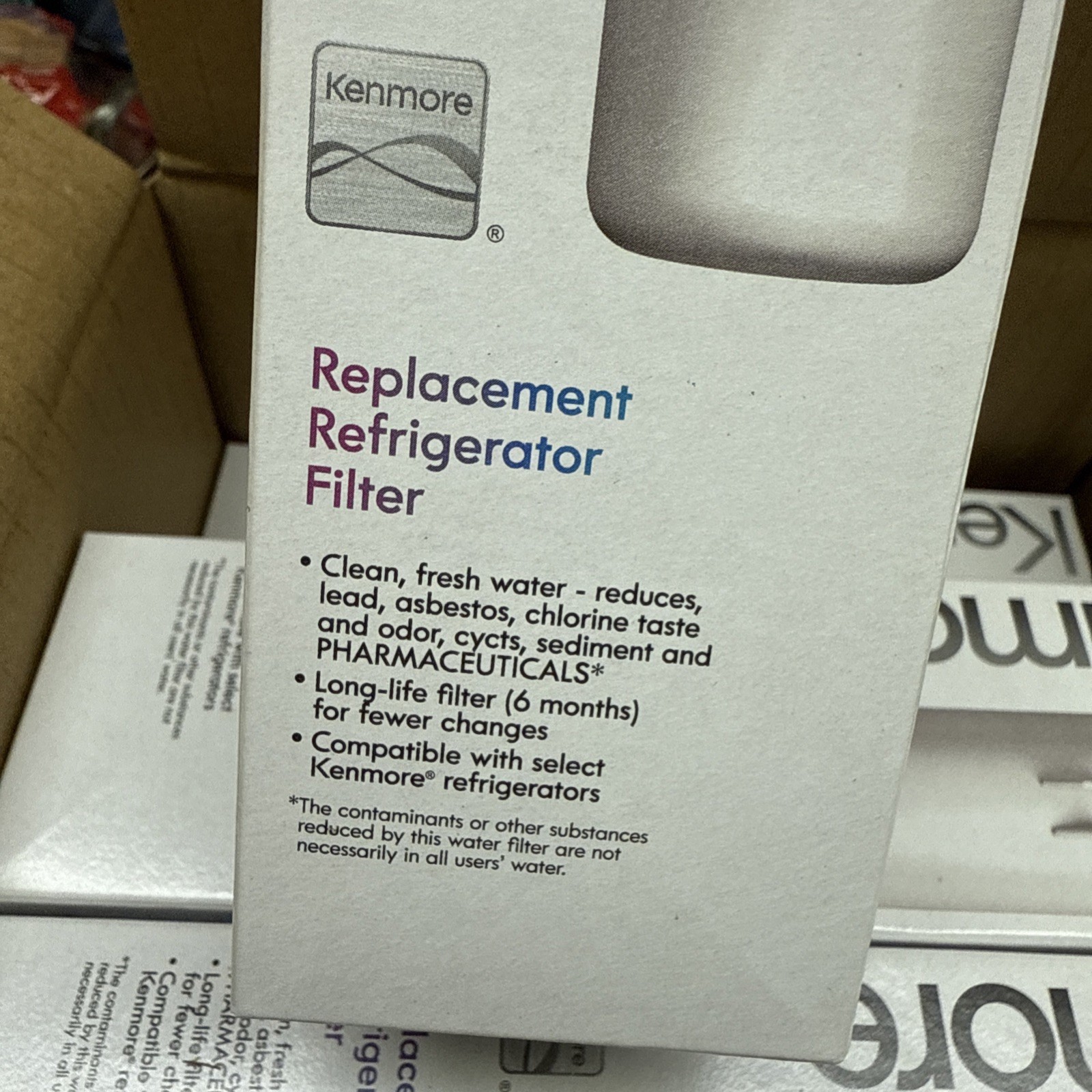 6 Pack Kenmore 9081 469081 Refrigerator Fresh Ice Water Filter Sealed