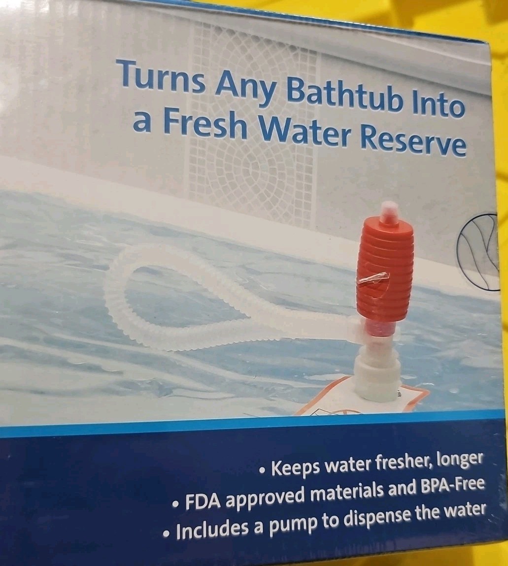 WATER BOB FRESH WATER RESERVE BPA-FREE New Unopened 100 Gallon Storage