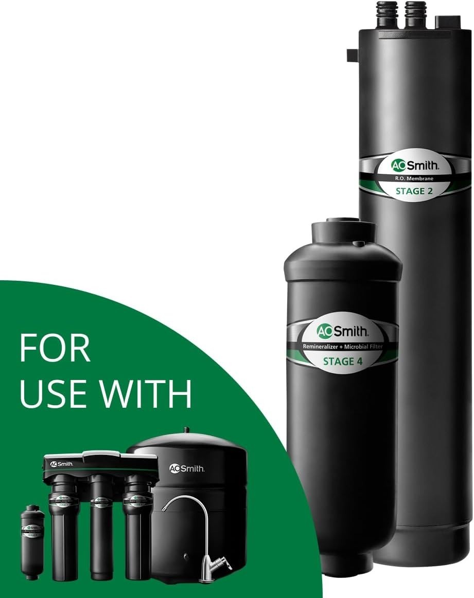 AO Smith Membrane Remineralizer Replacements Removes Impurities Fluoride Lead