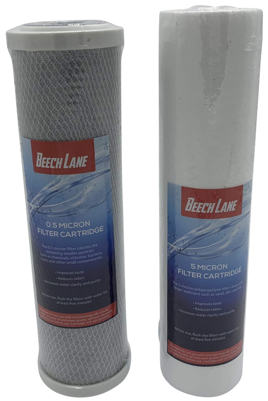Beech Lane External RV Dual Water Replacement Filters – 1 2 Count (Pack of 1)