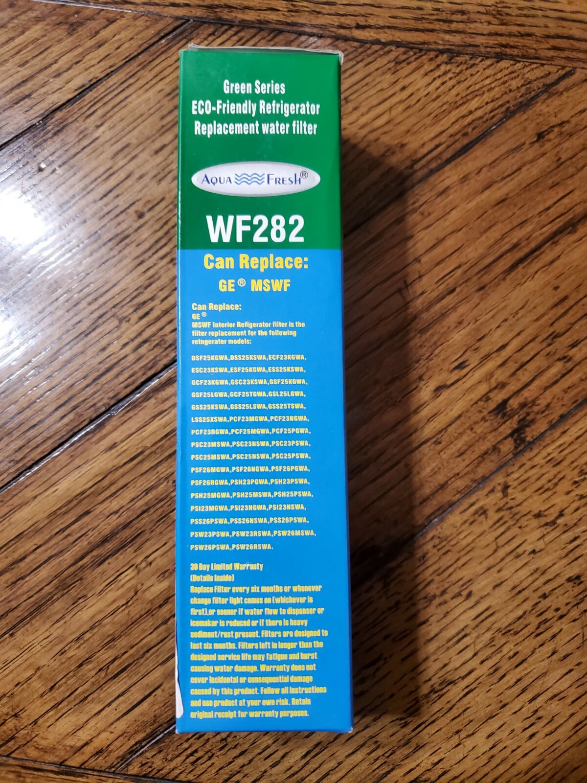 Aqua Fresh WF282 Replacement Refrigerator Water Filter For GE Appliance MSWF