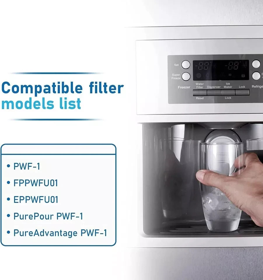1-6Pack Frigidaire PWF-1 FPPWFU01 Refrigerator PurePour Water &Ice Filter