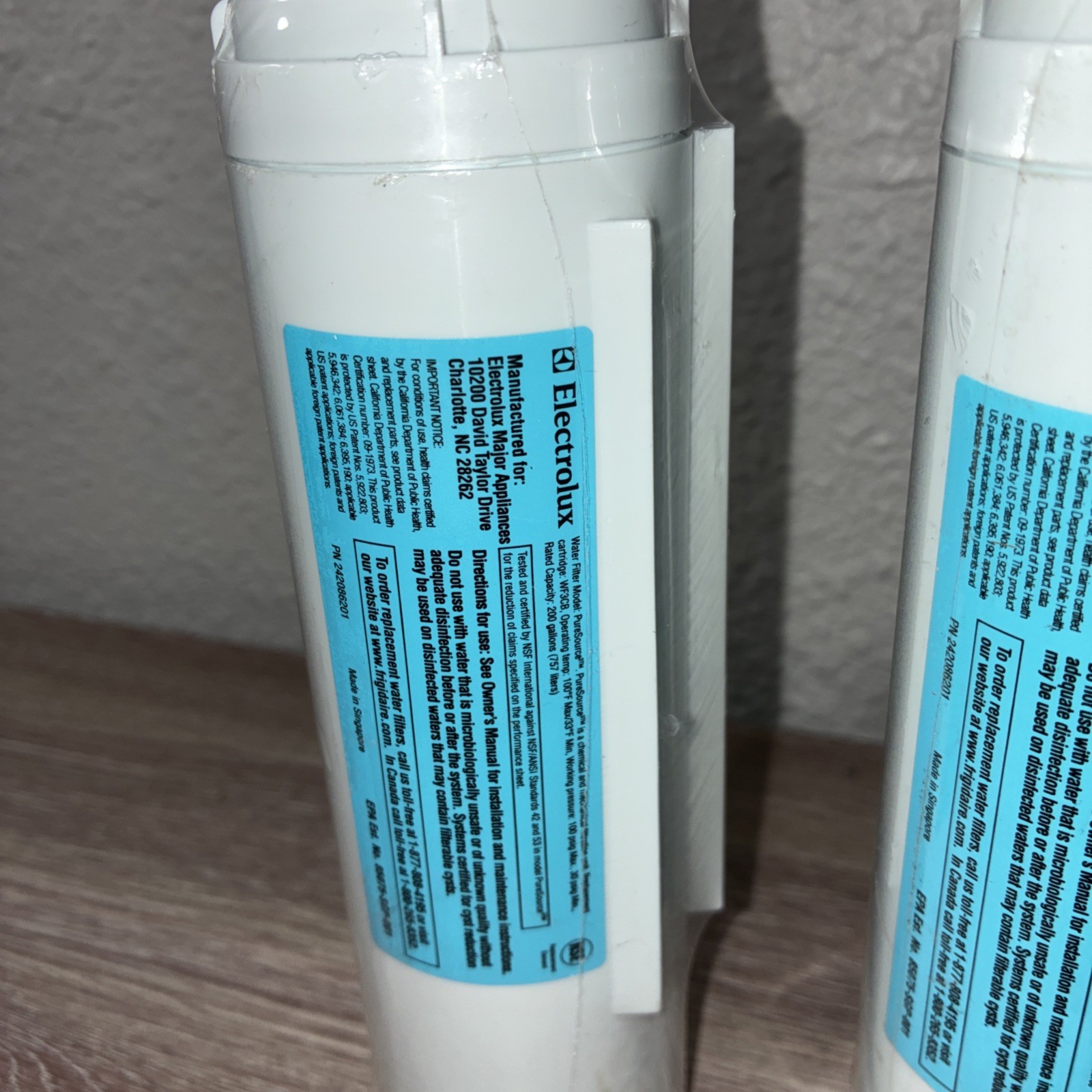 Electrolux WF3CB Water Filter Puresource 3 Ice & Water 2-Pack