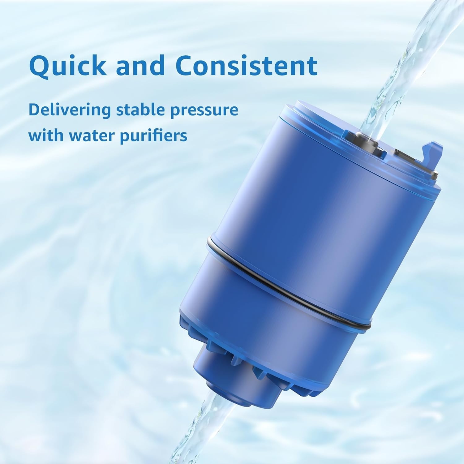 Filterlogic FF08 Faucet Water Filter Replacement for All PUR®PLUS,6 Pack