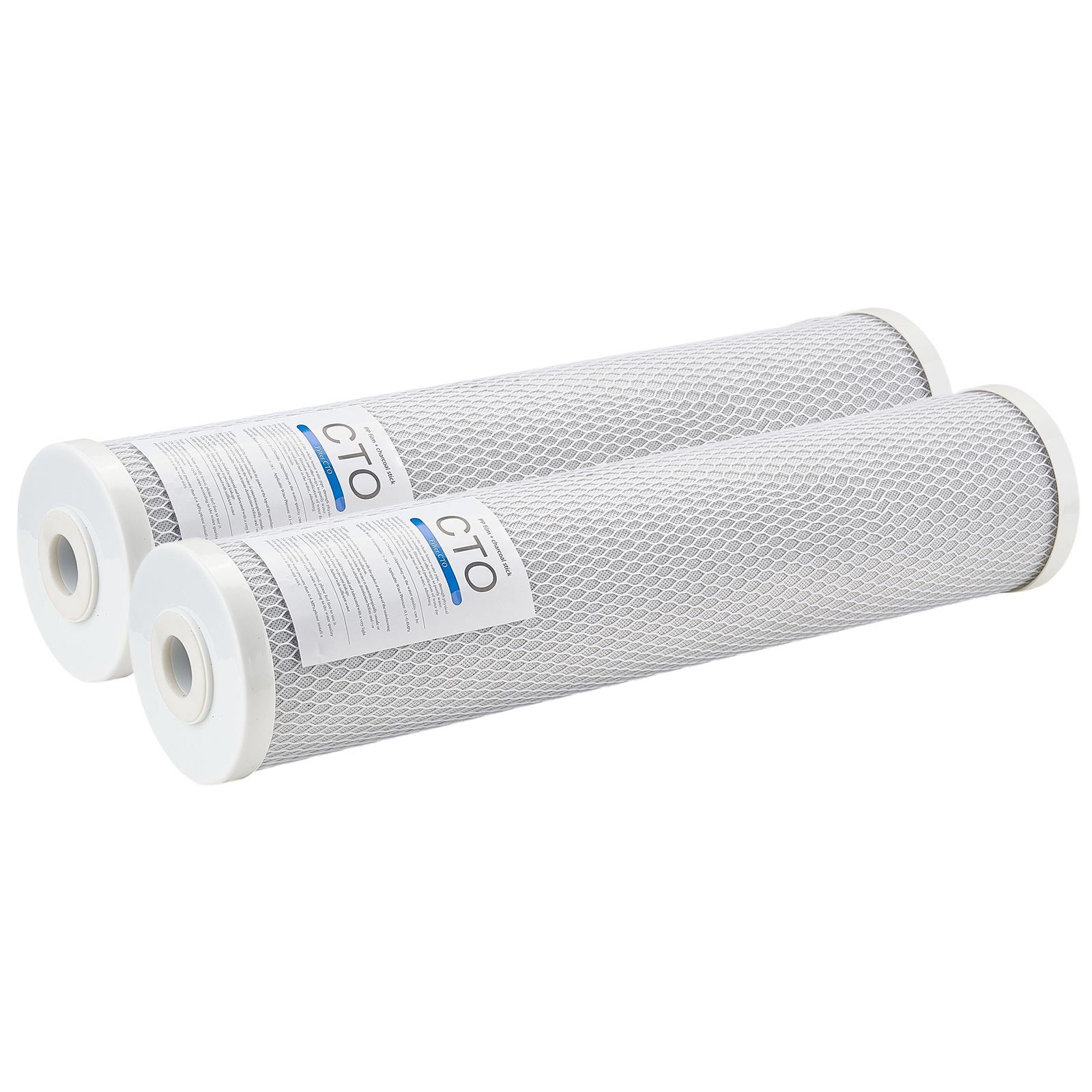 Whole House Water Filter Replacement Cartridge 4.5″x20″ CTO Carbon 2 Pack