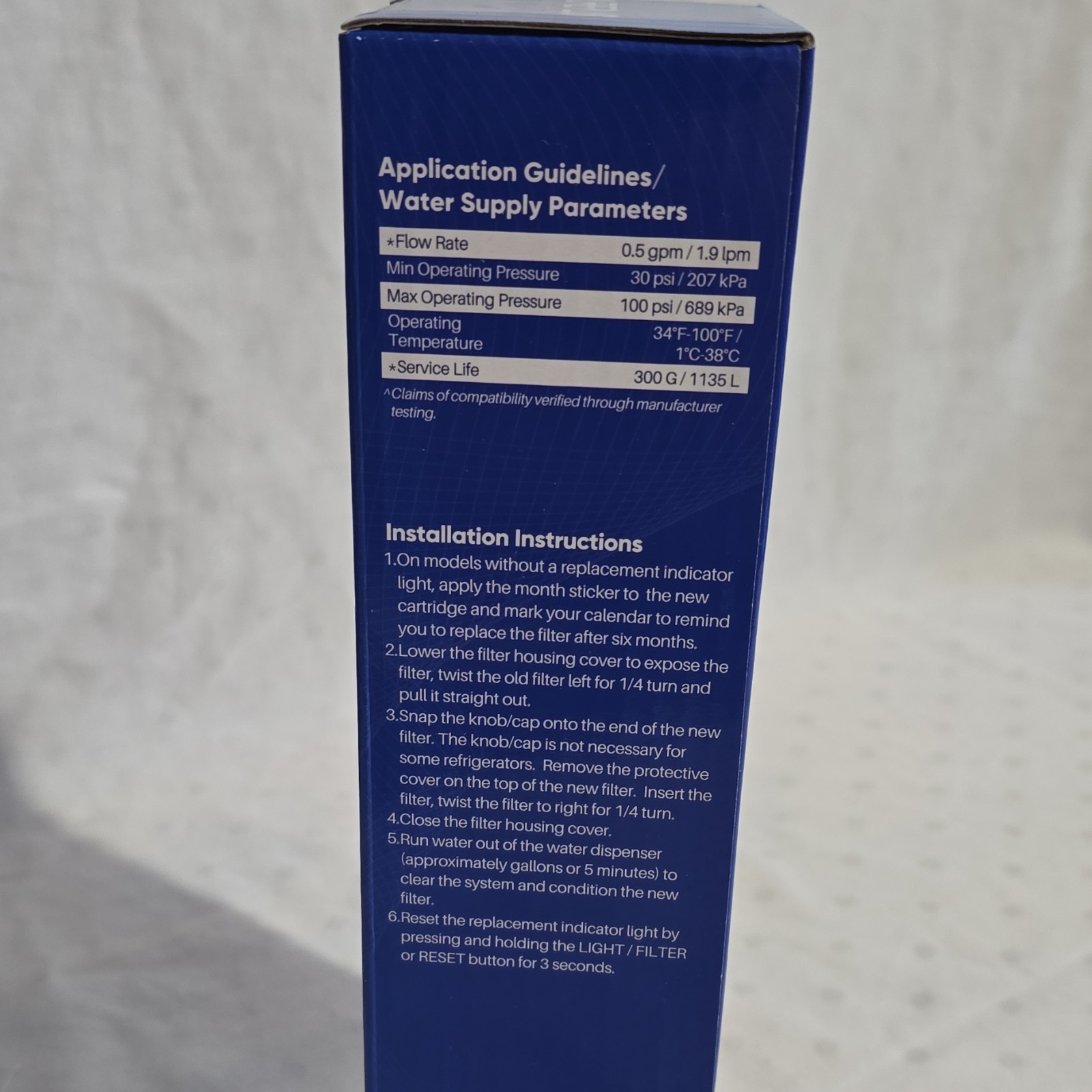 3 Pack PUREPLUS PP-RWF3100A Refrigerator Water Filter Replacement Sealed