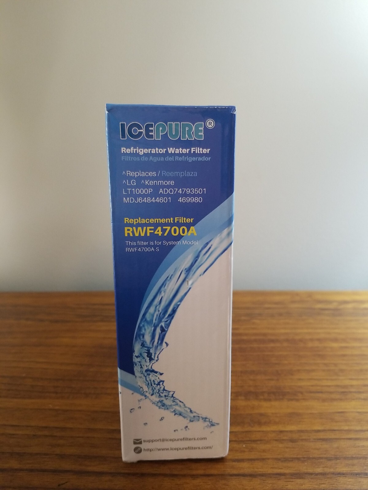 Ice Pure Refrigerator Water Filter RWF4700A New LG Kenmore
