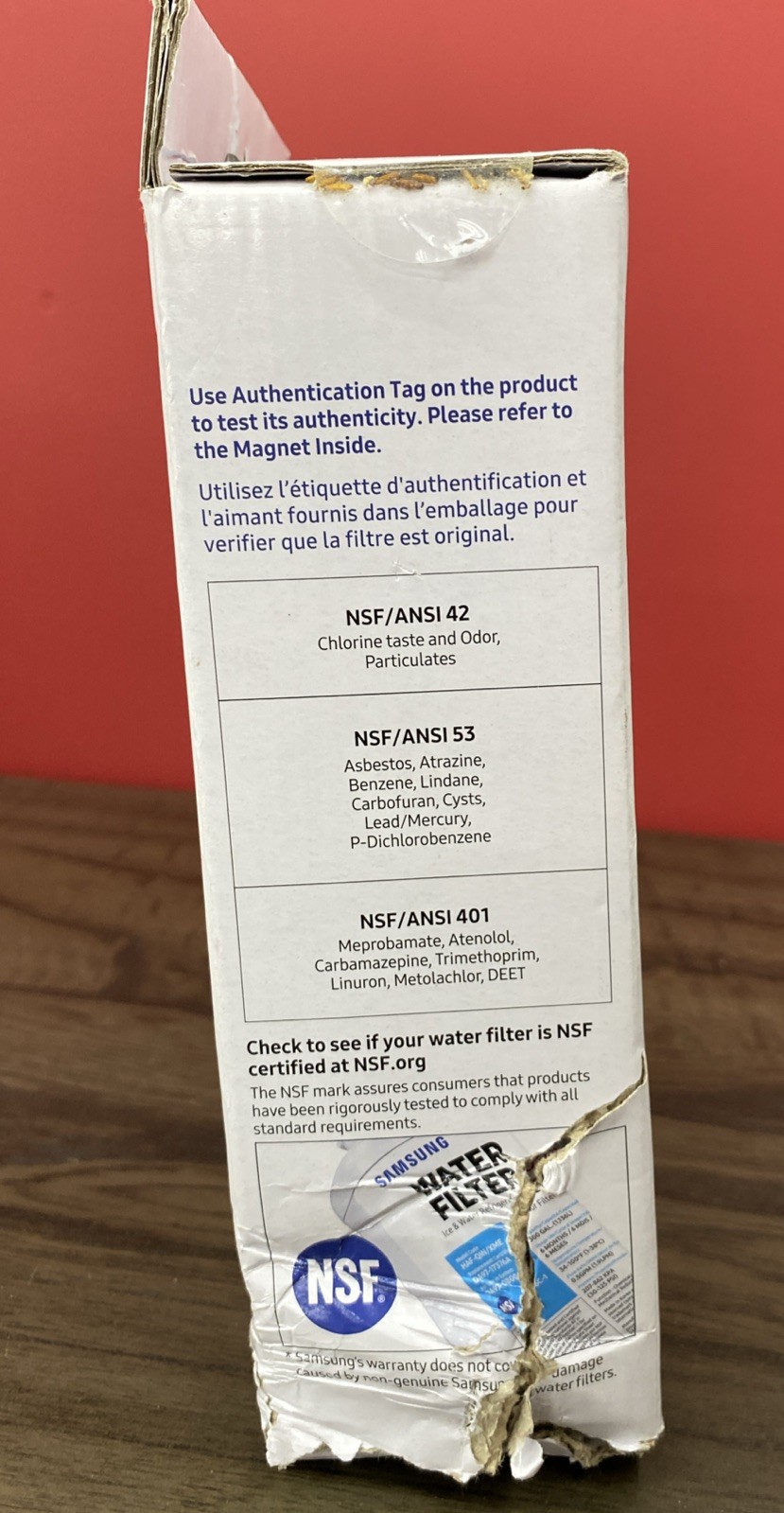 AUTHENTIC 2 PACKS of Samsung DA97-17376B Genuine Water Filter (OEM)