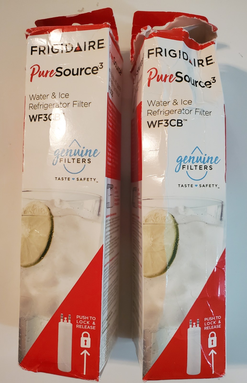 Frigidaire WF3CB Puresource 3 Refrigerator Water & Ice Filter2 PACK New In Box