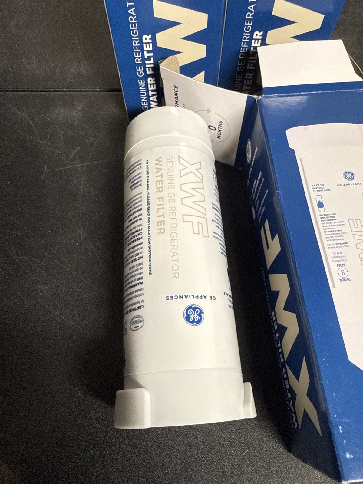 General Electric XWF Refrigerator Water Filter – White 3 Pack READ 1 New/OB/Used