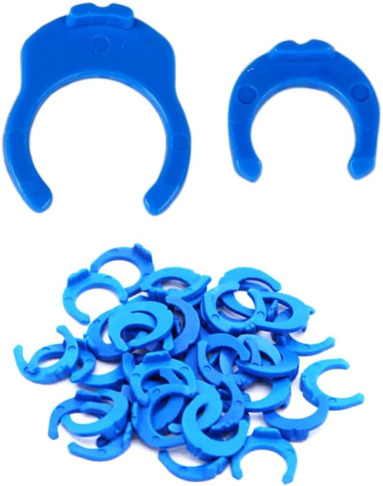 RO Water Filter Locking Clips 100 Pcs 1/4 3/8