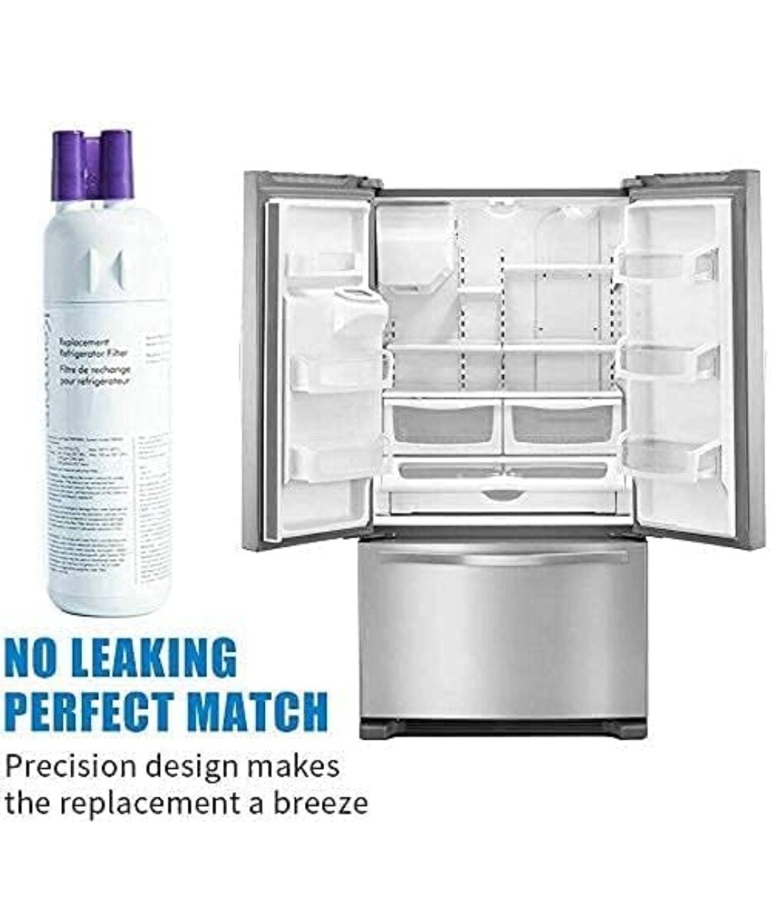 3 Pack Kenmore 9081 Replacement Refrigerator Water Filter 46-9081 46-9930