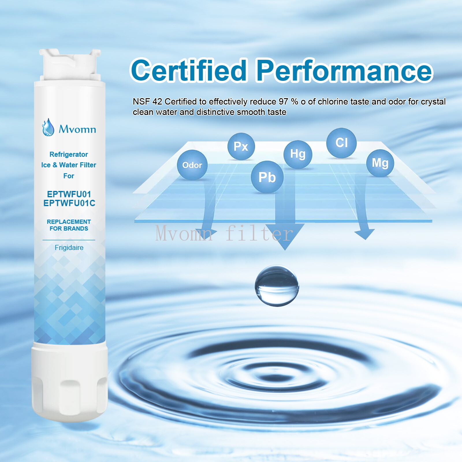 2PACKS For Frigidaire EPTWFU01 Pure Source Ultra II Refrigerator Water Filter