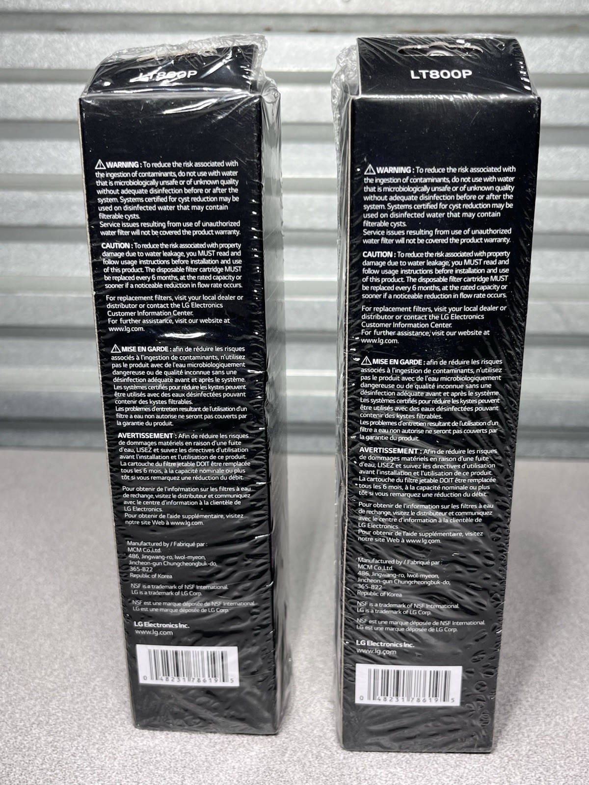 🔥2 PACK LG LT1000P/PC/PCS Authentic Genuine Water Filter Replacement Cartridge