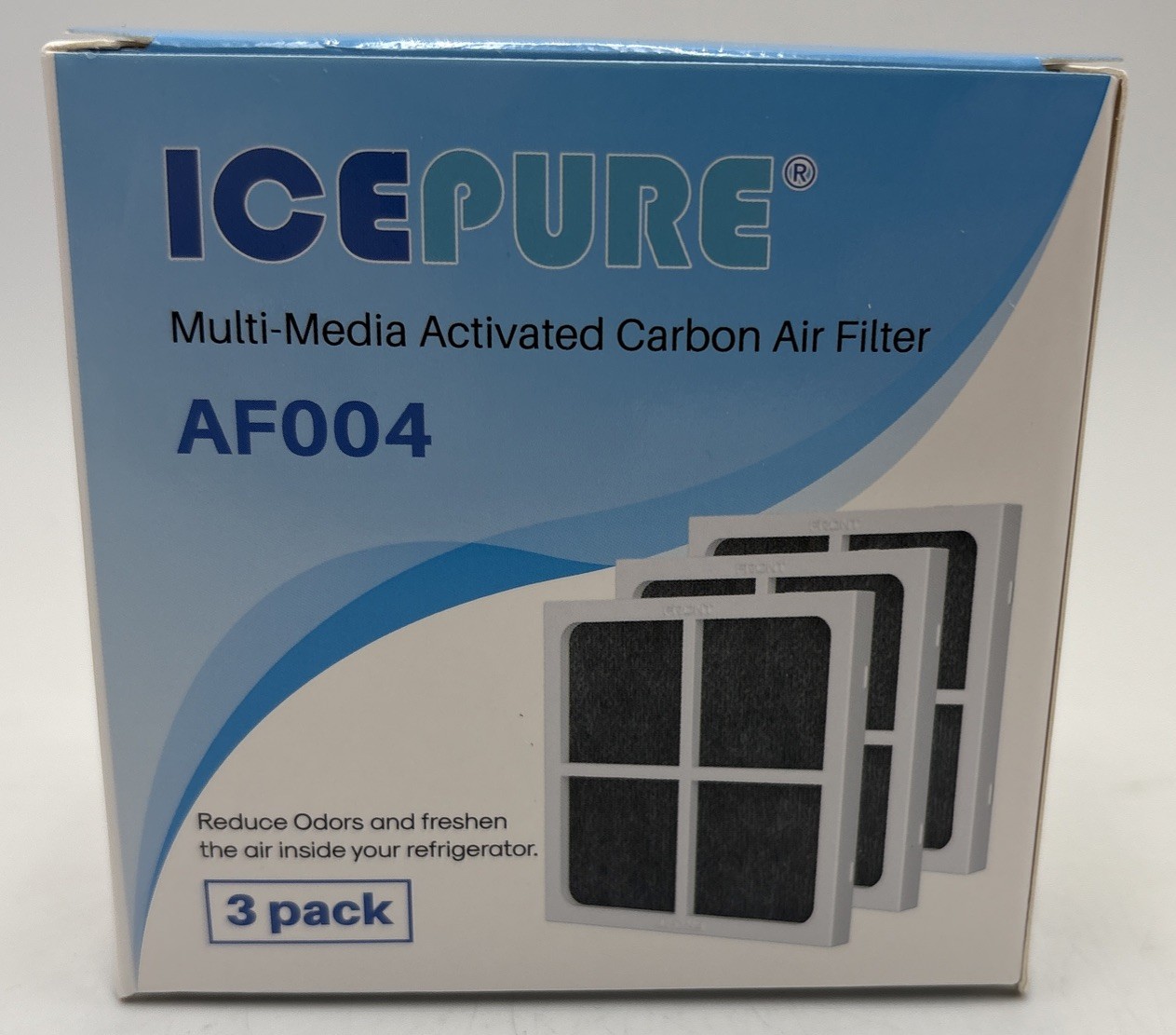ICEPURE RWF4700AC Replacement Water Filters w/ Air Filter: 2 Pack, New/Sealed