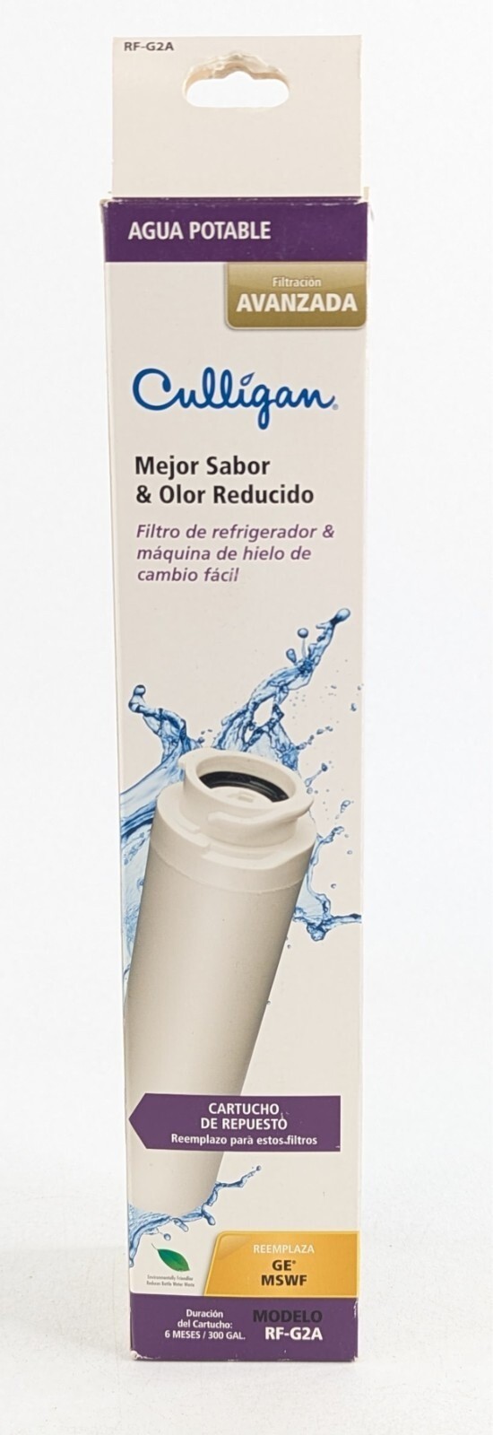 Culligan RF-G2A Advanced Water Filter Replacement Cartridge for GE MSWF – Genuin