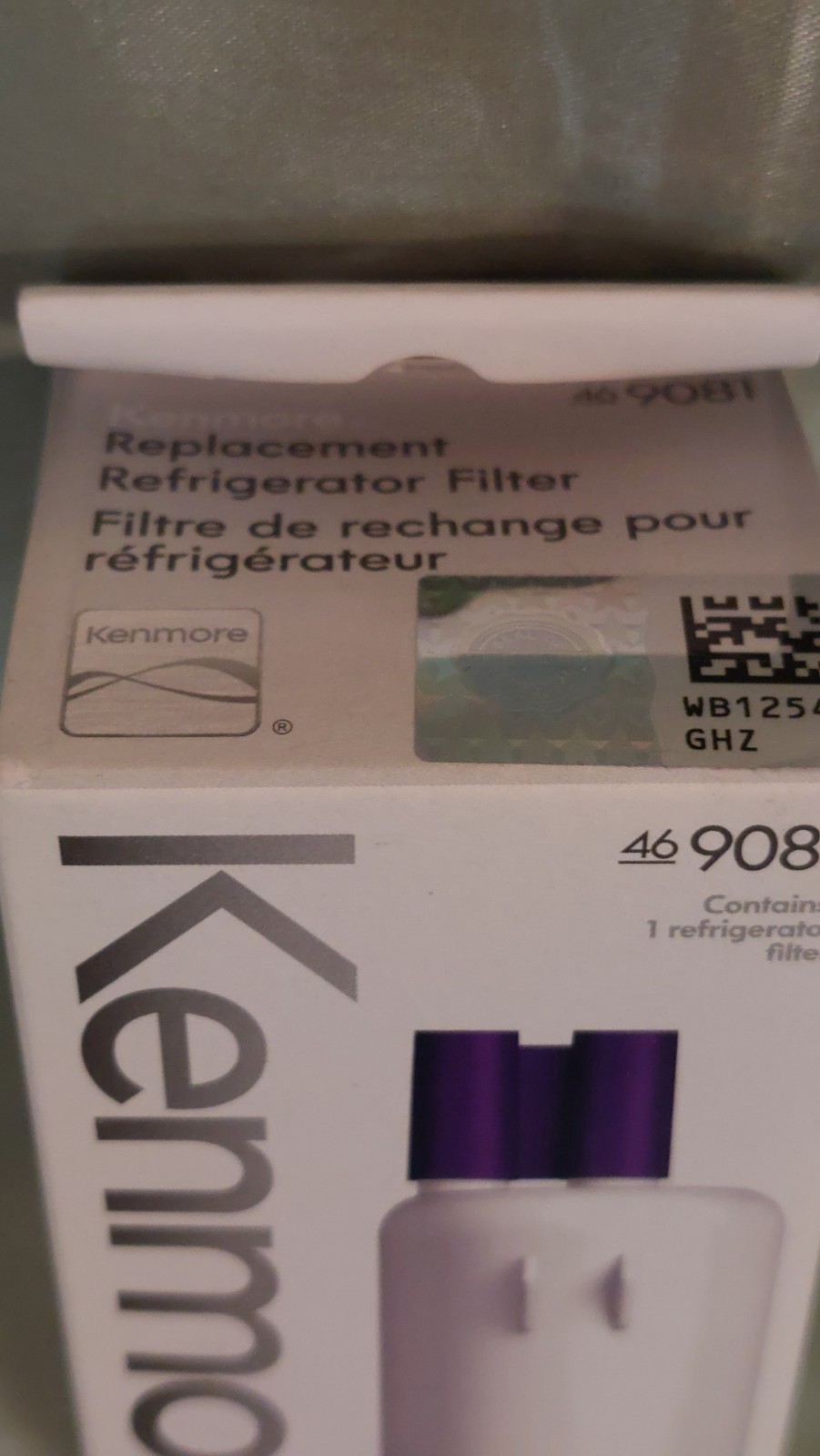 Kenmore 469081 Refrigerator Water Filter – White