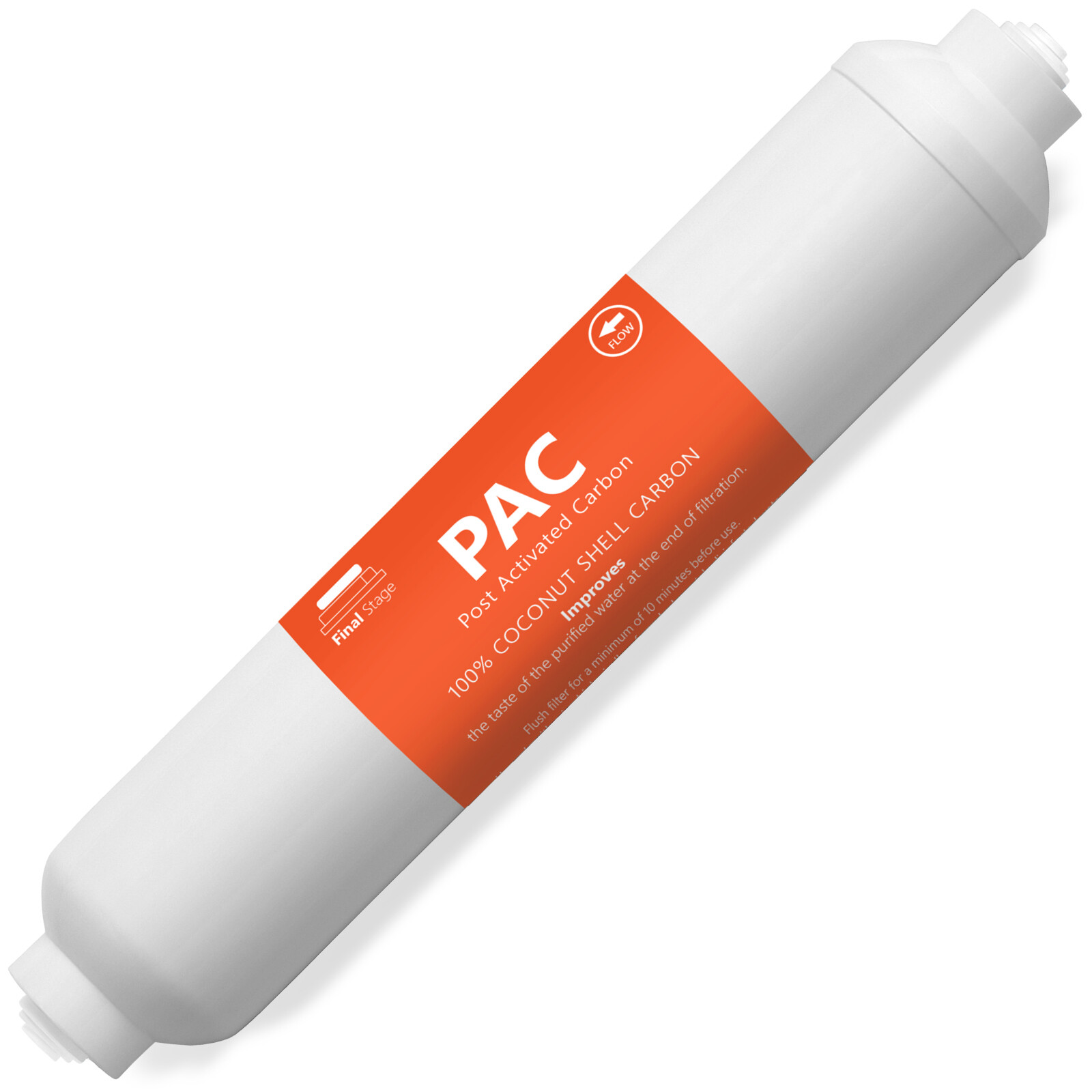Post Activated Carbon Water Filter Replacement – Inline 5 Micron – PAC