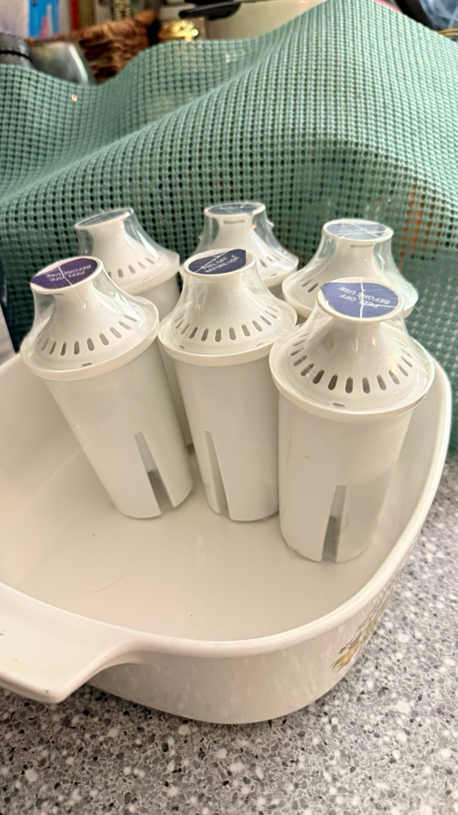 For Brita aCompatible Water Filter Cartridges 6 Pack White 150L
