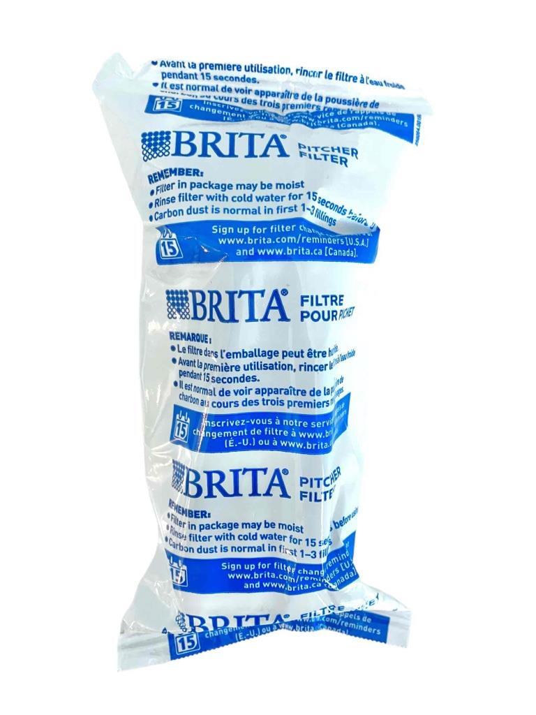 Brita Standard Replacement Filters for Pitchers and Dispensers White 1 Count