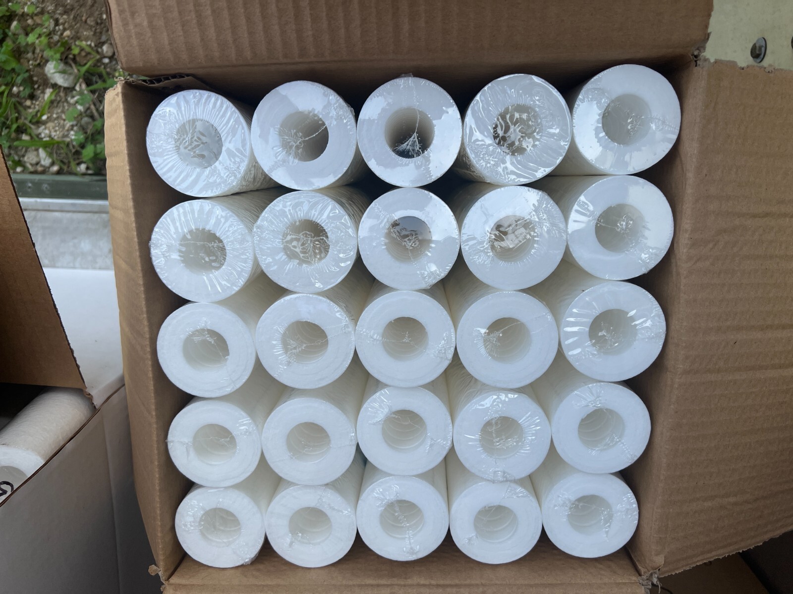 25 Pack 1 Mic. 20″x2.5″ Whole House & Mist Sys Sediment Water Filter Cartridges