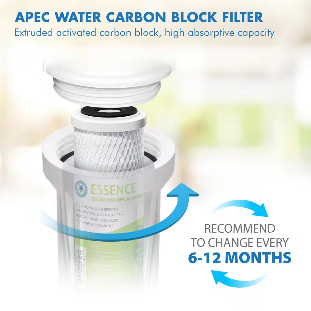 Essence 10 In. Standard Capacity 3-Stage Replacement Pre-Filter Set