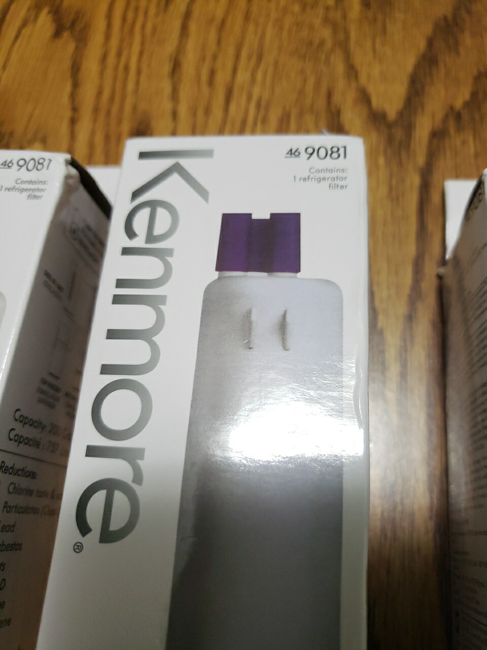Kenmore 469081 Lot Of 3 Refrigerator Water Filters New In Box 2 Sealed 1 Opened