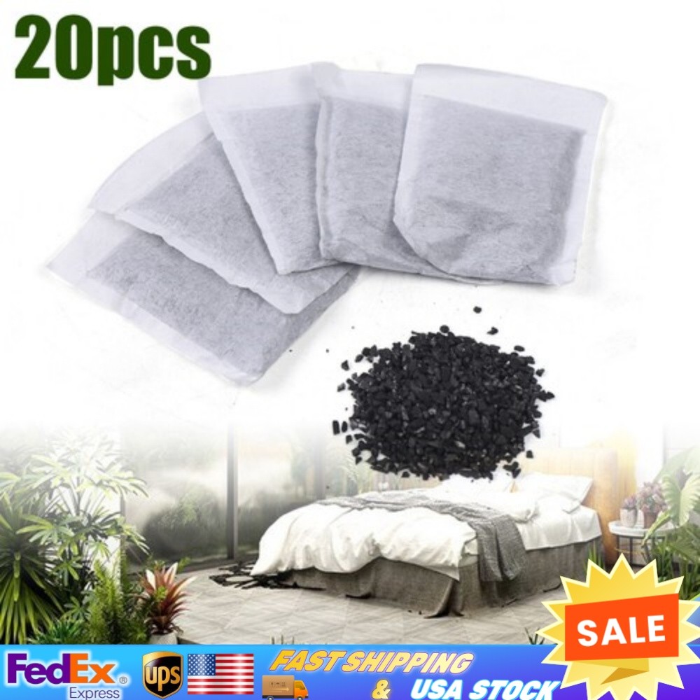 Activated Charcoal Carbon Filter in 20 Bags Packs For Pure Water Distiller SALE