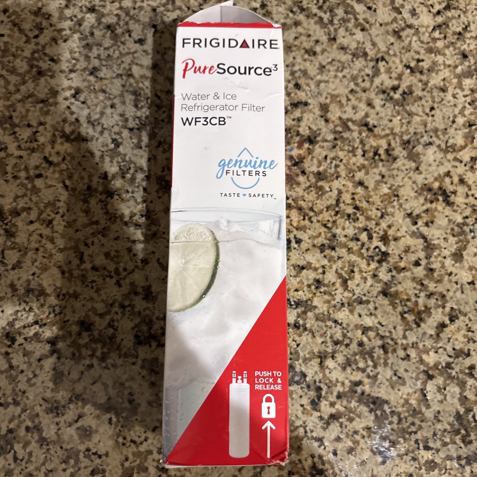 Frigidaire WF3CB Puresource3 Refrigerator Water Filter, White, 1 Count