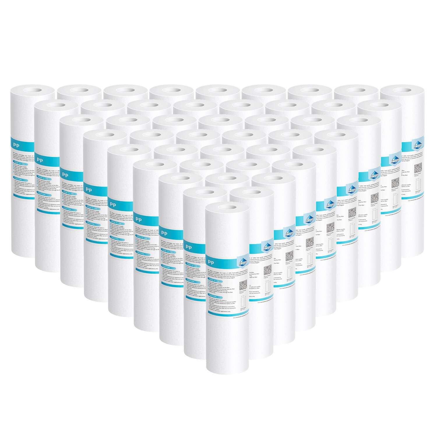 1/5 Micron Sediment Water Filter Replacement Polypropylene Whole House – 10×2.5″